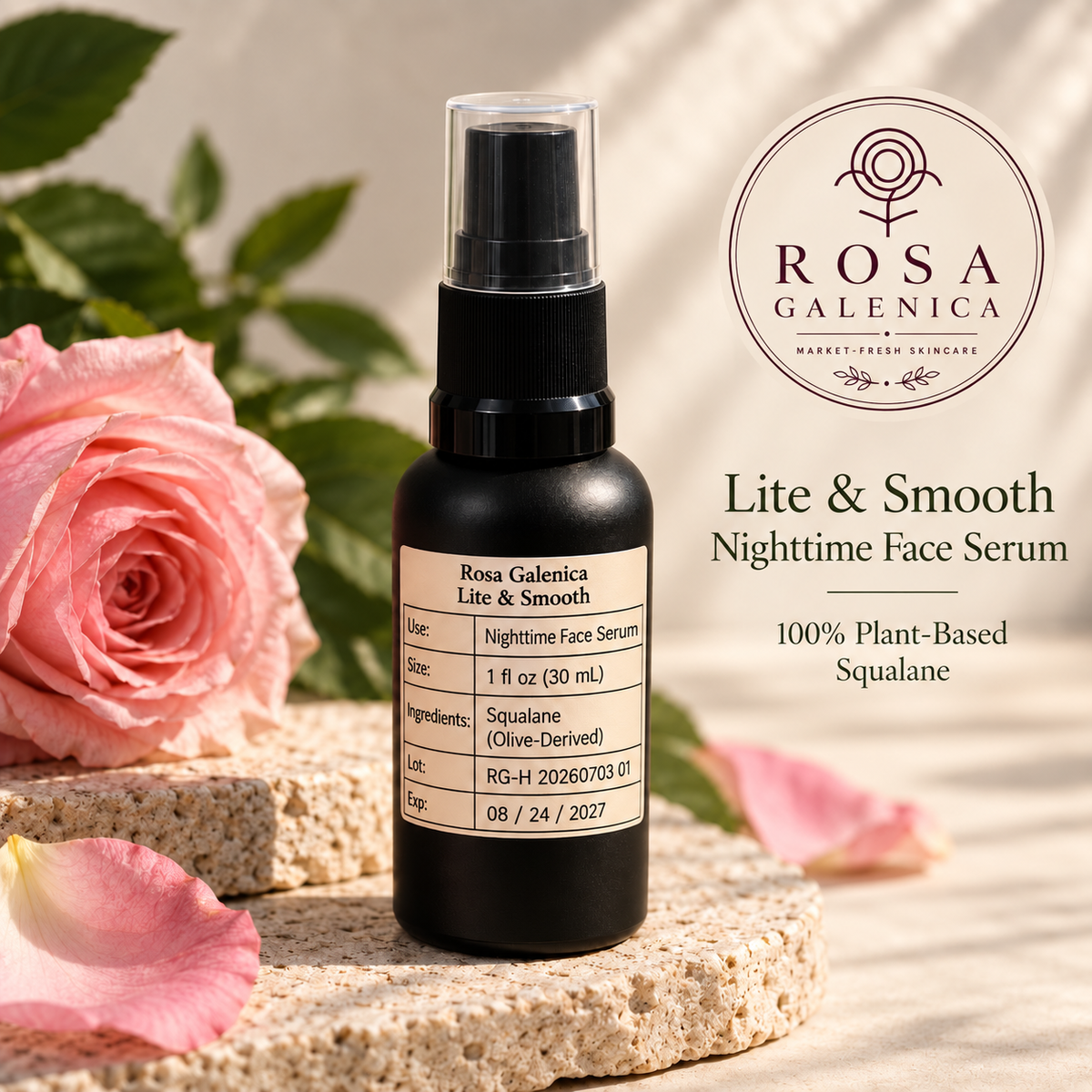 Lite & Smooth Nighttime Face Serum