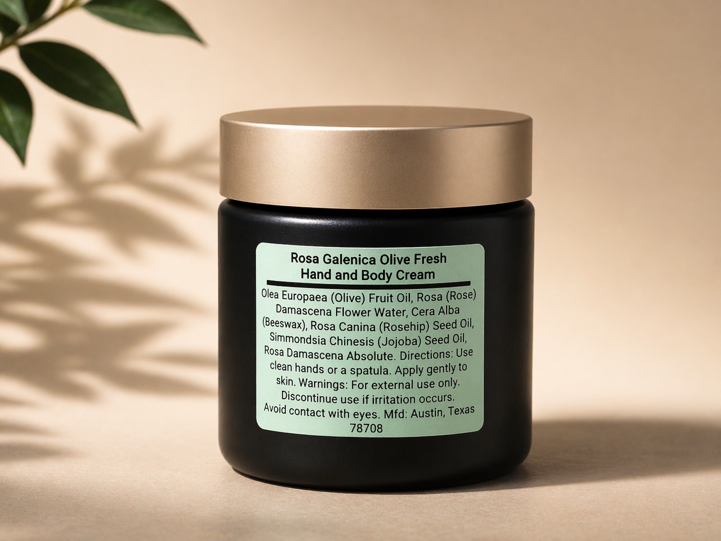 Olive Fresh Body Cream